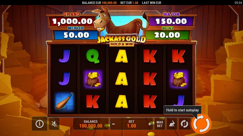 Jackass Gold: Hold And Win