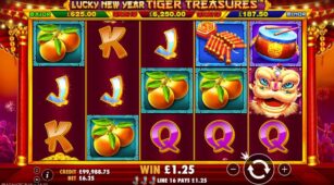 Lucky New Year: Tiger Treasures demo play free 1