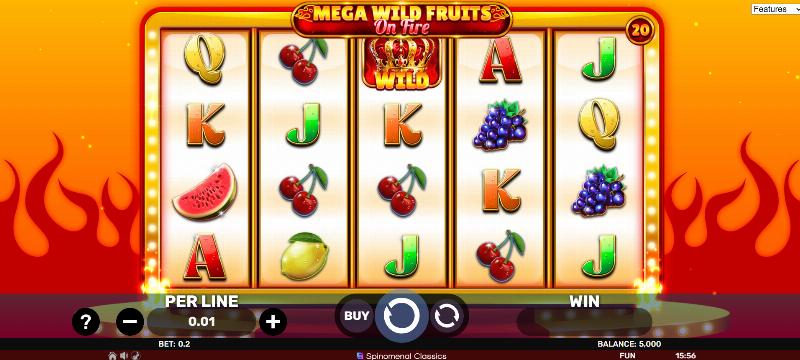 Mega Wild Fruits – On Fire