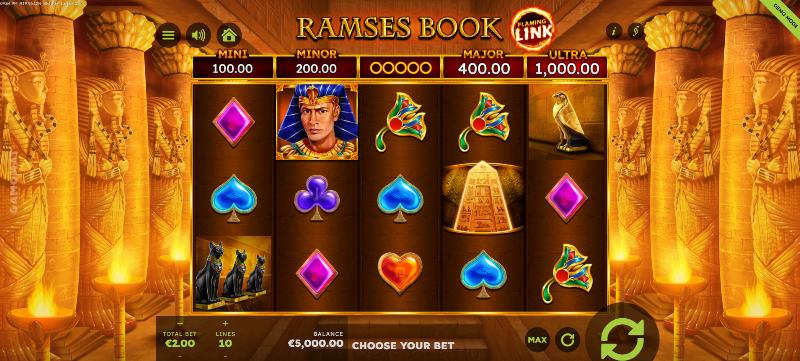 Ramses Book Flaming Link