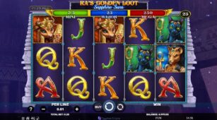 Ra’s Golden Loot – Sapphire Suns demo play free 3