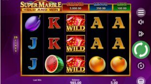 Super Marble: Hold And Win demo play free 2