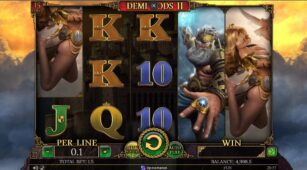 Demi Gods Ii 15 Lines demo play free 0