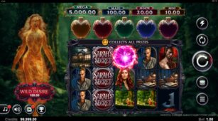 Immortal Romance Sarah’s Secret demo play free 1