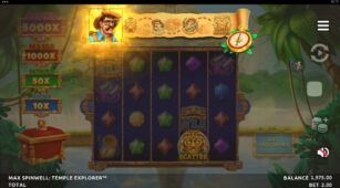 Max Spinwell Temple Explorer (Northern Lights Gaming) demo play free 0