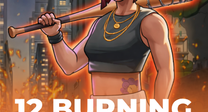 12 Burning Baseballs