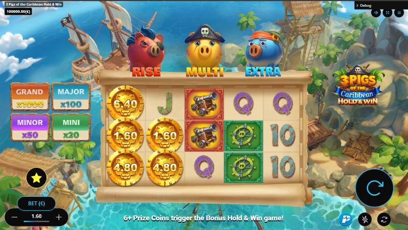 3 Pigs Of The Caribbean