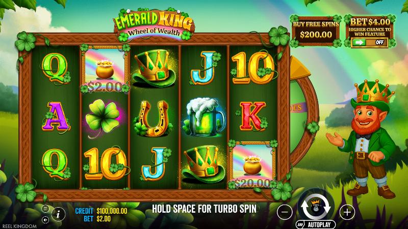 Emerald King Wheel Of Wealth