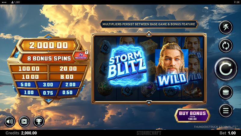 Thunderstruck Stormblitz