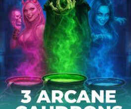3 Arcane Cauldrons