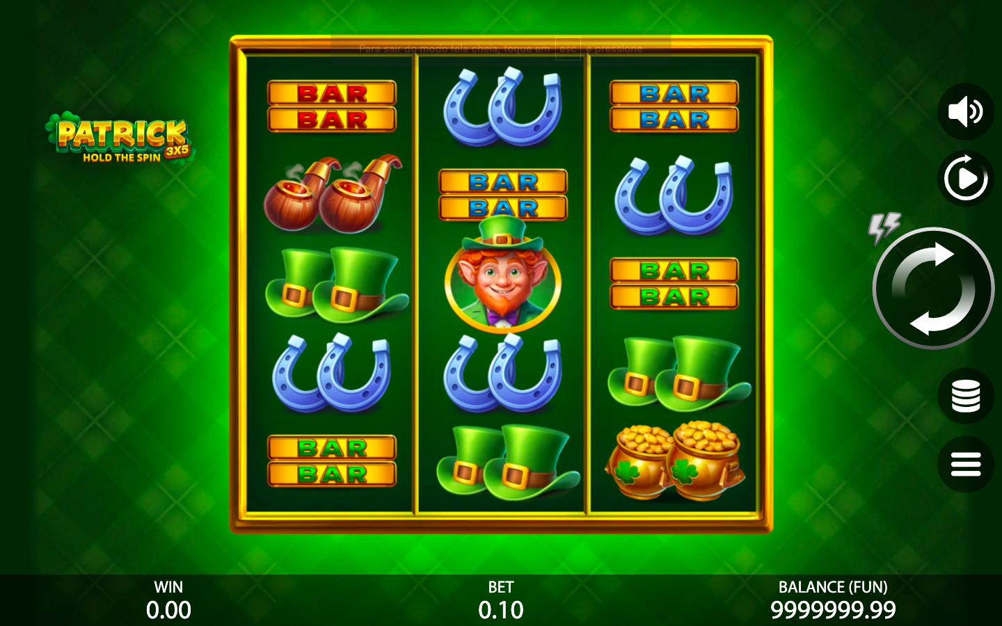 3×5 Patrick: Hold The Spin