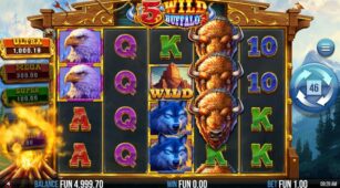 5 Wild Buffalo 3 demo play free 1