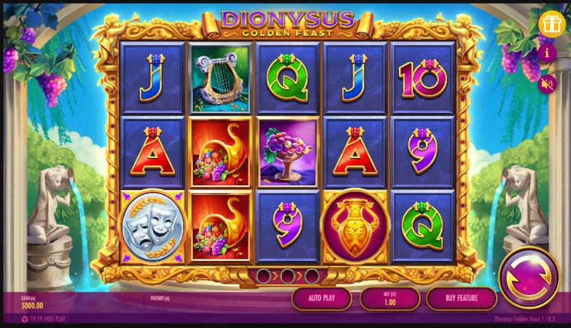 Dionysus Golden Feast