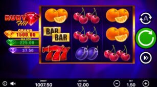 Ruby Hit: Hold And Win demo play free 2