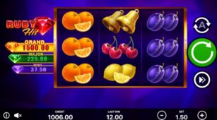 Ruby Hit: Hold And Win demo play free 3