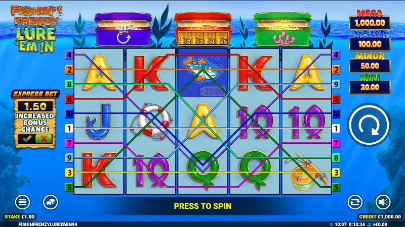 Fishin Frenzy Lure Em’ In