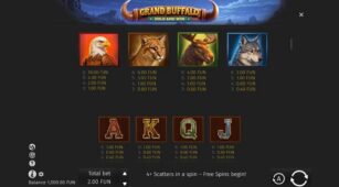 Grand Buffalo Hold & Win demo play free 0