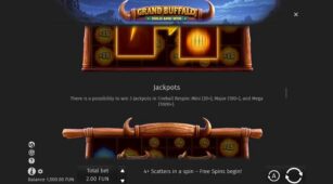 Grand Buffalo Hold & Win demo play free 1