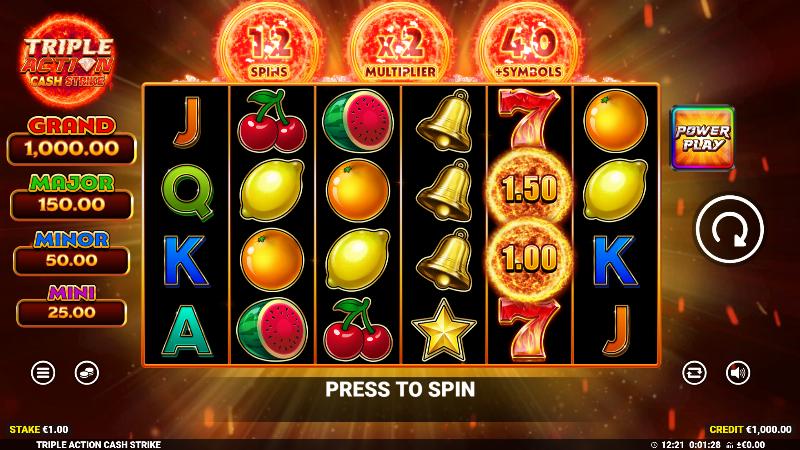 Triple Action Cash Strike