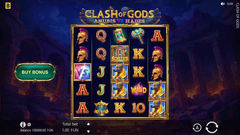 Clash Of Gods Anubis Vs Hades