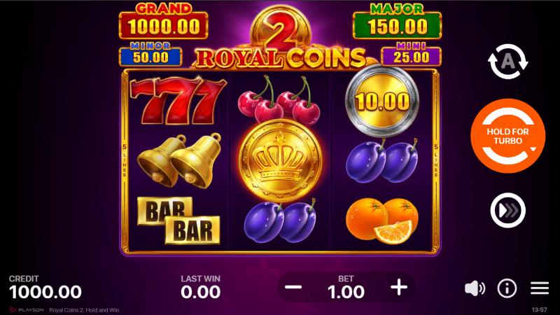Royal Coins 2: Hold And Win