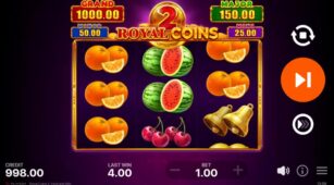 Royal Coins 2: Hold And Win demo play free 3