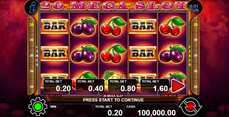 20 Mega Slot