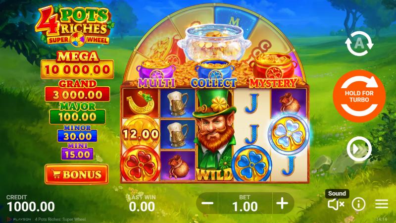 4 Pots Riches Super Wheel