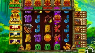 5 Golden Relics Hold & Win demo play free 0