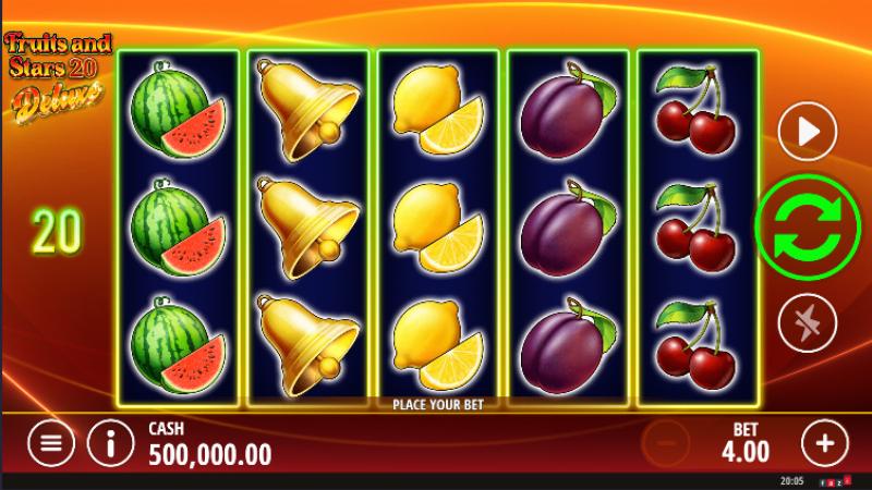Fruits And Stars 20 Deluxe