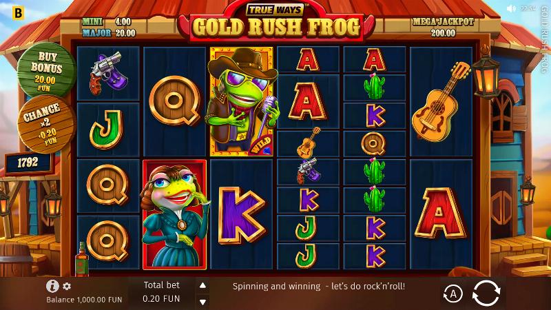 Gold Rush Frog