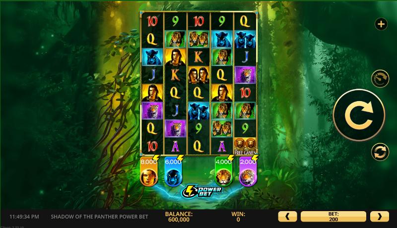 Shadow Of The Panther Power Bet