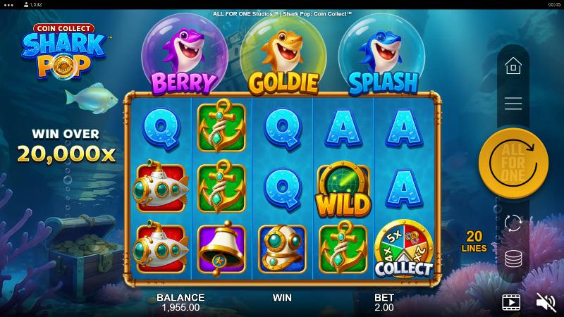 Shark Pop Coin Collect