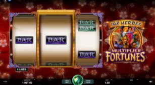 108 Heroes Multiplier Fortunes demo play free 1
