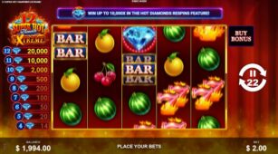12 Super Hot Diamonds Extreme demo play free 1