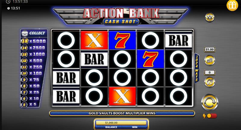 Action Bank Cash Shot