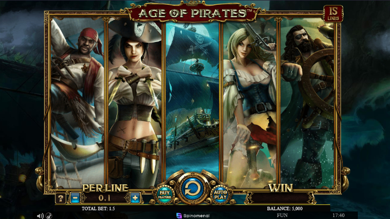 Age Of Pirates 15 Lines