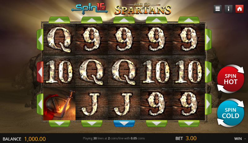 Age Of Spartans Spin16