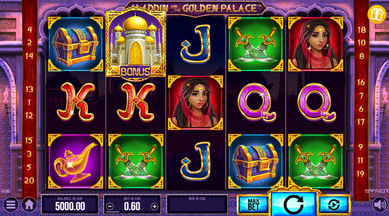 Aladdin And The Golden Palace