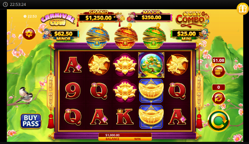 Carnival Cow Coin Combo