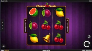 Classic Fruits demo play free 2