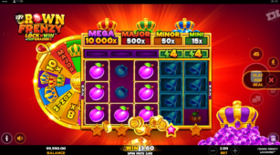 Crown Frenzy Locknwin demo play free 2