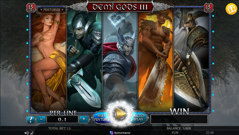 Demi Gods Iii 15 Lines