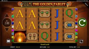 Eye Of Horus: The Golden Tablet demo play free 2