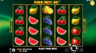 Fire Hot 40 demo play free 2