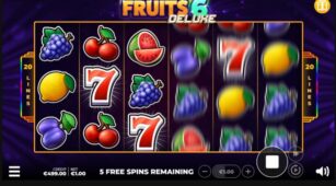 Fruits 6 Deluxe demo play free 1