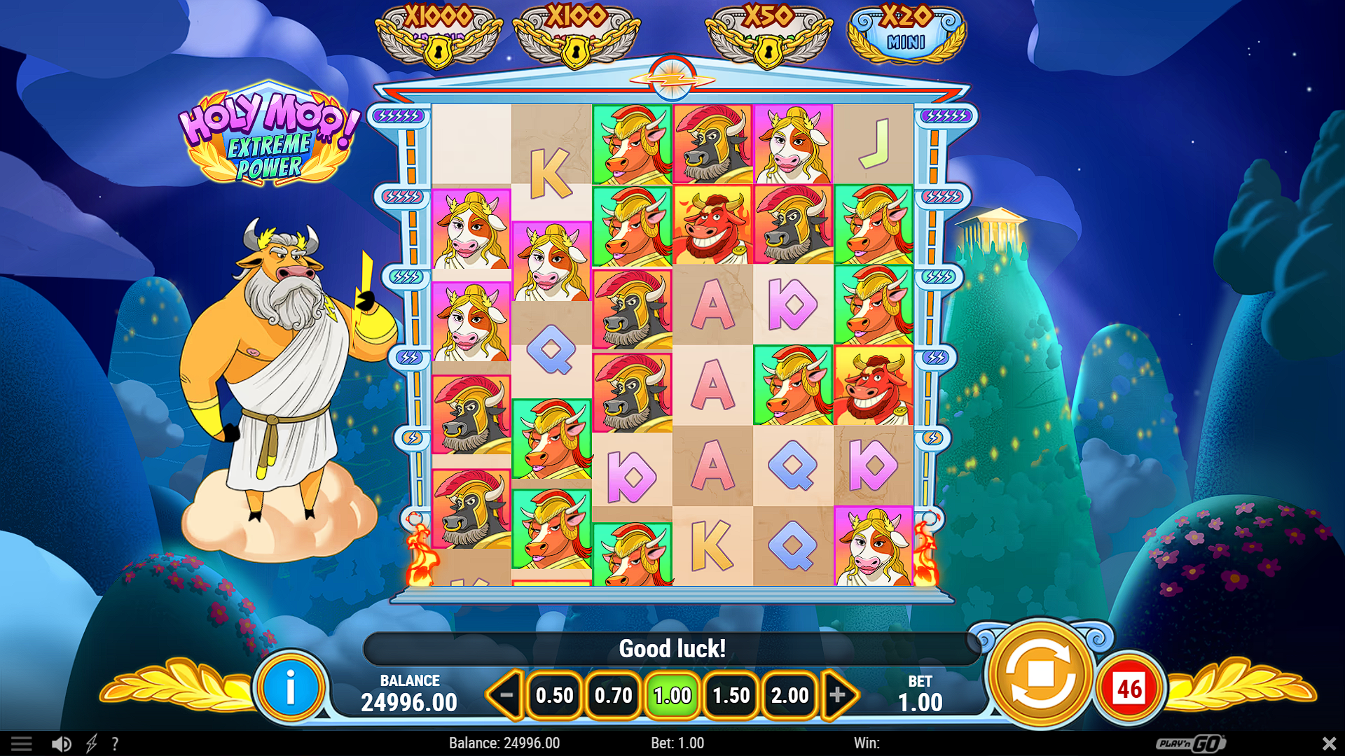 Holy Moo! Extreme Power demo play free 0