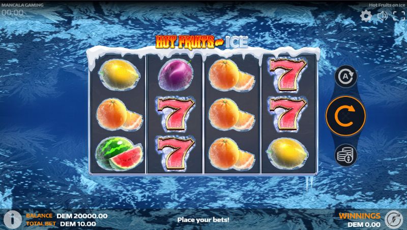 Hot Fruits On Ice