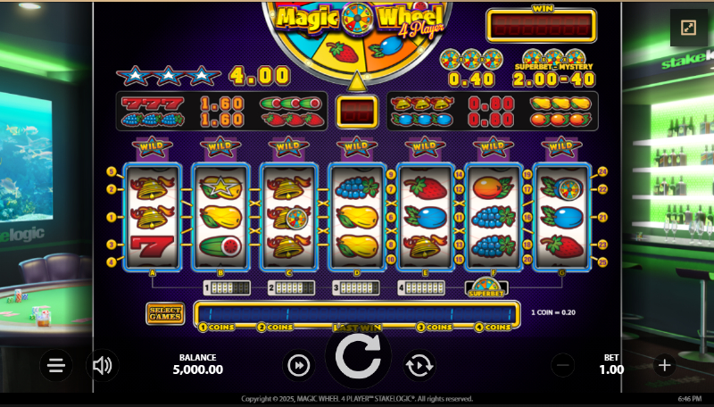 Magic Wheel 4 Player