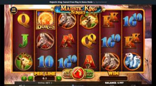 Majestic King – Sunset demo play free 2
